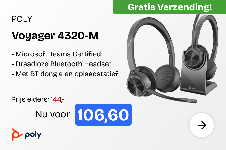 Poly Voyager headset