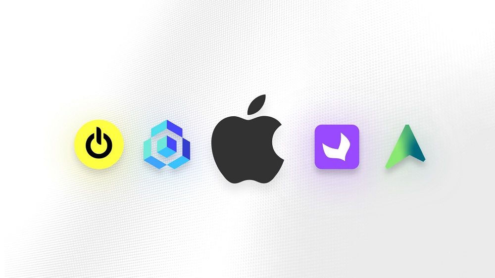Logo's Originem, Interlayer.Cloud, Apple, Akeneo